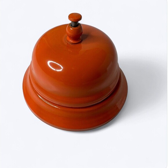Vtg 1981 Pit Parker Brothers Game Replacement BELL ONLY Orange - Picture 1 of 4